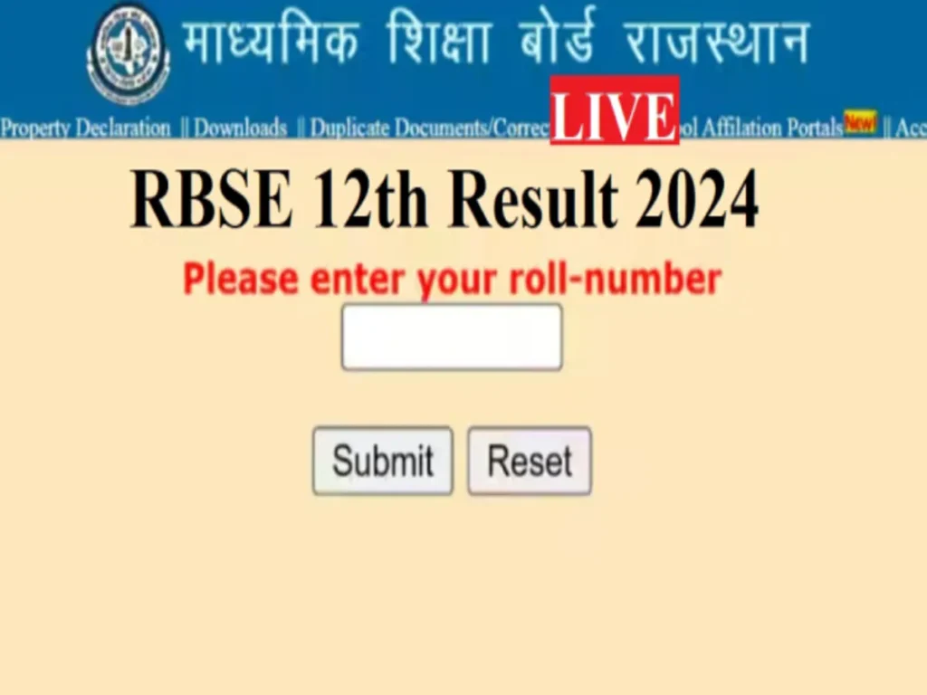 RESE 12th Board Result