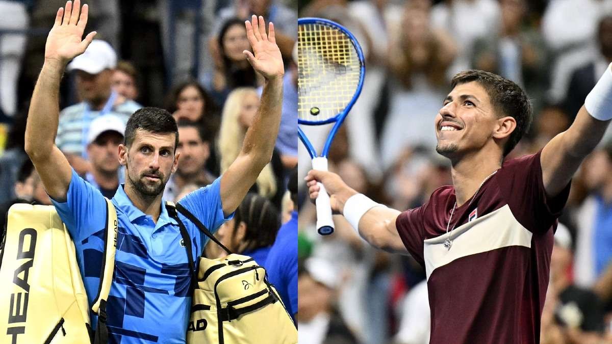 novak djokovic and alexei popyrin us open