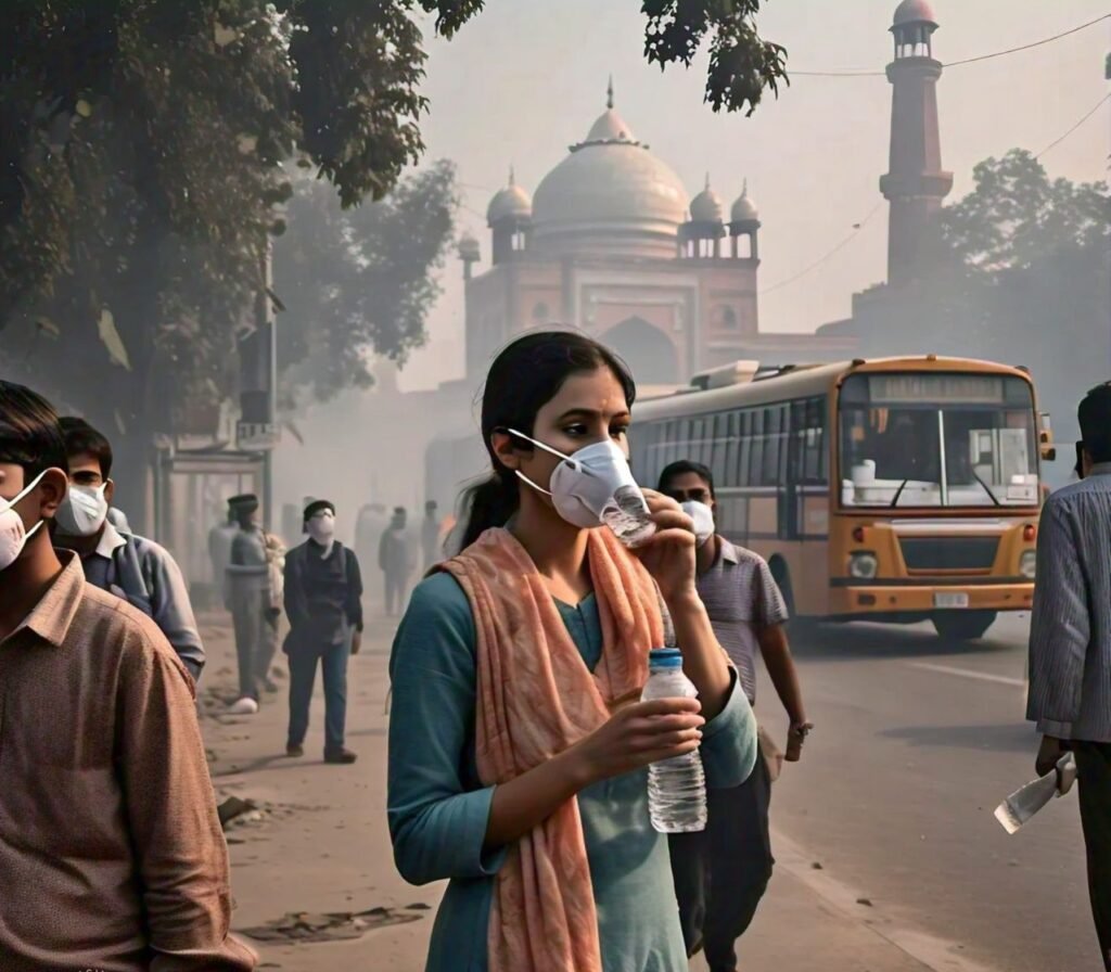 Smog in Delhi