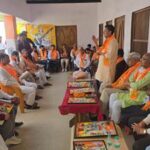 महाराणा प्रताप शोभायात्रा की तैयारियों को लेकर बैठक, पदाधिकारियों का हुआ भव्य स्वागत