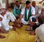 प्राकृतिक आपदा पीड़ितों से मिले भाकियू नेता, सरकार से तुरंत मुआवजे की मांग