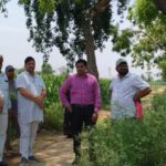 ओलावृष्टि ने उजाड़ी किसानों की उम्मीदें, भाकियू के राष्ट्रीय अध्यक्ष ने जायजा लेकर मांगा मुआवजा