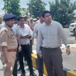 कांवड़ यात्रा को लेकर डीएम और एसपी ने किया स्थलीय निरीक्षण